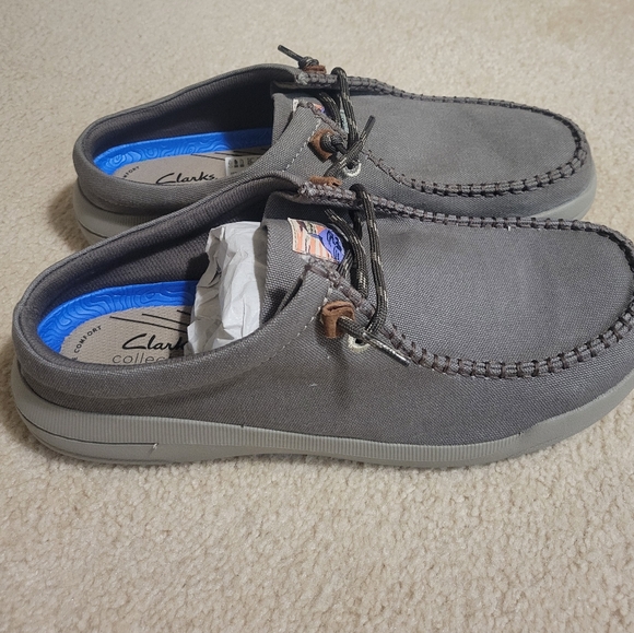 NWT Clarks Men's Driftlite Surf Interest Canvas Extreme Comfort Shoes - Picture 2 of 7